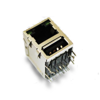 RJ45 LAN + LED
